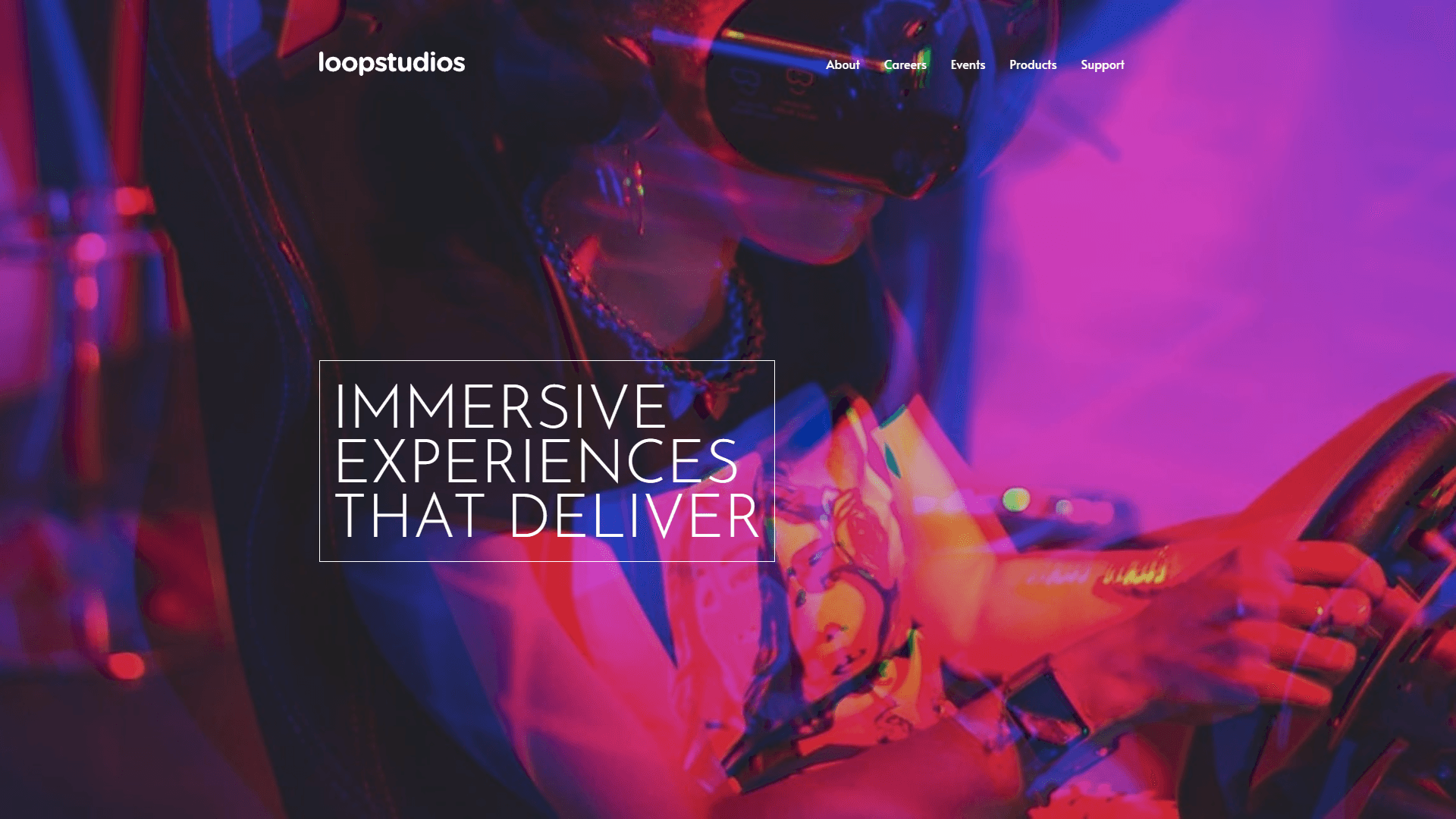 Loopstudios Landing Page