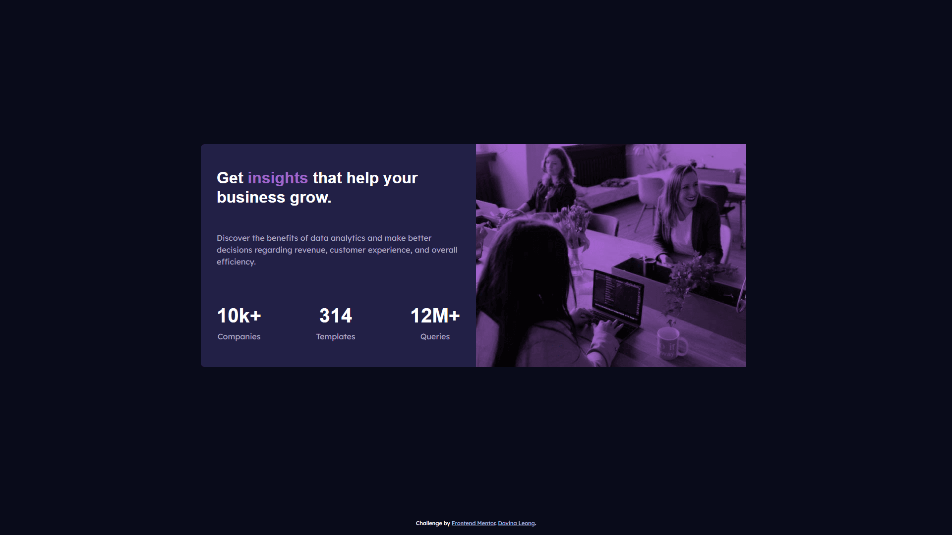 Stats Preview Card Component