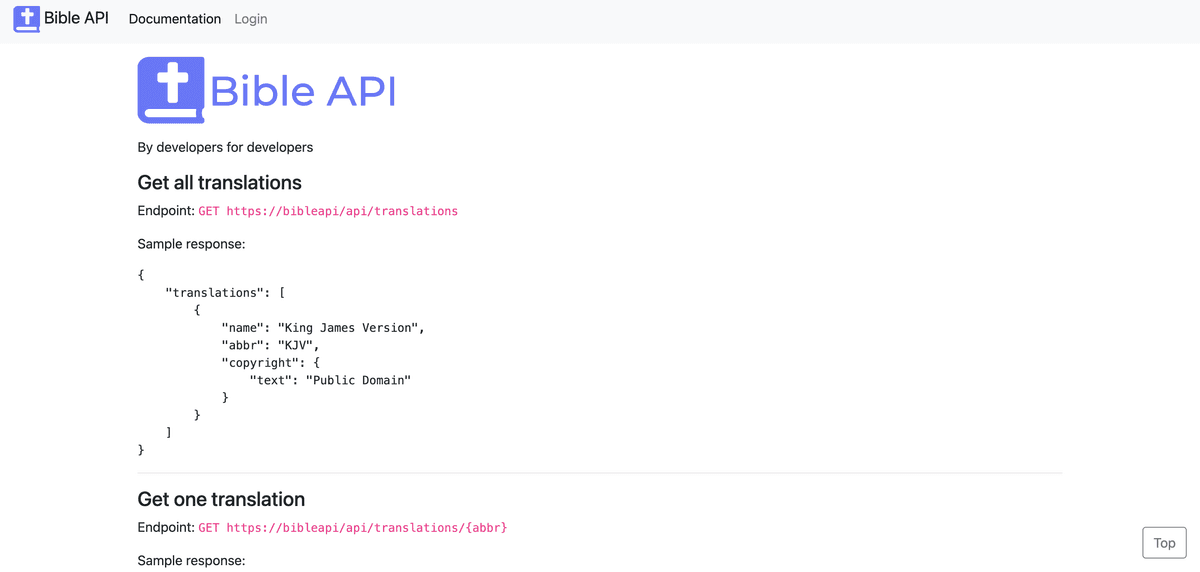 Bible API