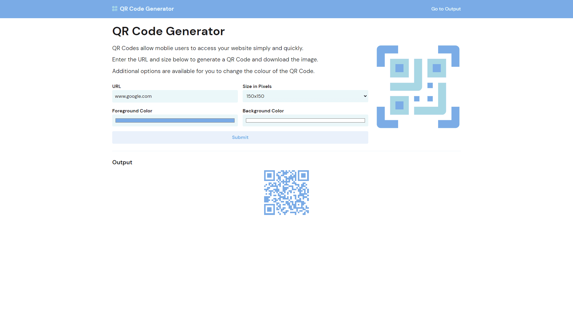 QR Code Generator